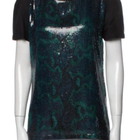 Beautiful Roberto Cavalli short sleeve top - Picture 2 of 4